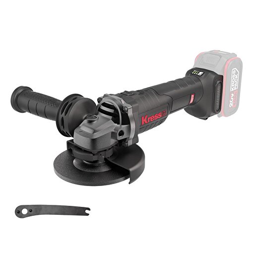 Kress KUH10.9 20Volt 125mm Kömürsüz Profesyonel Şarjlı Devir Ayarlı Avuç Taşlama (Akü Dahil Değildir). ürün görseli