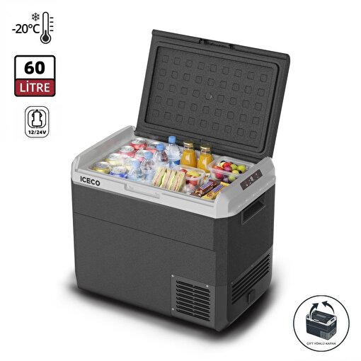 ICECO MCD60D 12/24Volt 60 Litre Kompresörlü Outdoor Oto Buzdolabı. ürün görseli