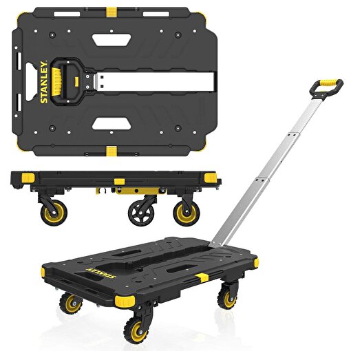 STANLEY PC532 137kg 62x45cm Dört Tekerli Çekme Kollu Yük ve Paket Taşıma Arabası. ürün görseli