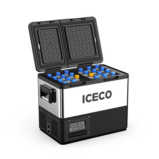 ICECO TCD55 12/24Volt 55 Litre Çift Bölmeli Outdoor Kompresörlü Oto Buzdolabı/Dondurucu. ürün görseli