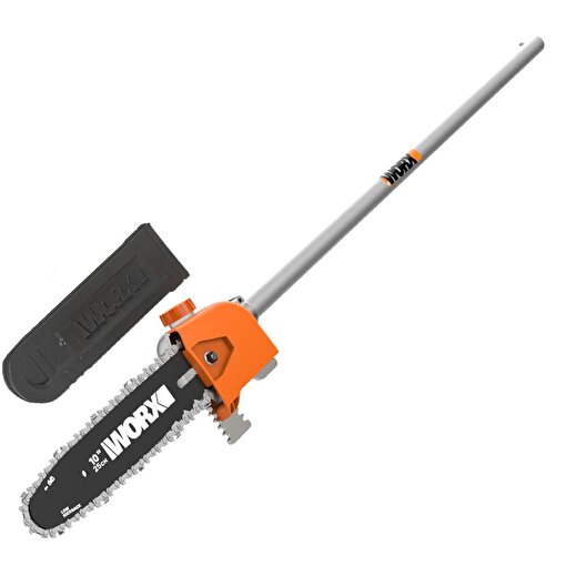 WORX WA0222 WG186E.1 ile Uyumlu 25CM Teleskobik Uzatmalı Zincirli Dal Budama Başlığı resmi