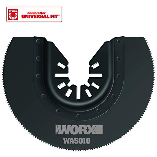 WORX WA5010 Çok Amaçlı Raspalama Makinası İçin 80mm 180˚ Metal, Ahşap, Fiberglas, PVC Universal Kesme Bıçağ. ürün görseli