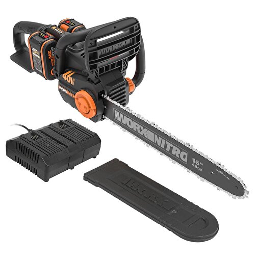 WORX WG385E 40Volt 4.0Ah Li-ion 40CM Profesyonel Şarjlı Kömürsüz Zincirli Testere. ürün görseli