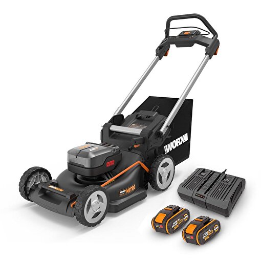 WORX WG748E 40Volt 4.0Ah. Li-ion 46CM Profesyonel Kömürsüz Şarjlı Çim Biçme . ürün görseli
