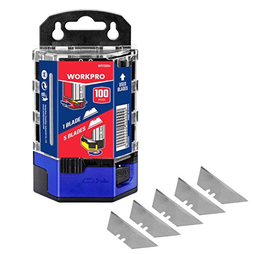 WORKPRO WP213004 100’Lü Rötuş Maket Bıçağı Yedeği. ürün görseli