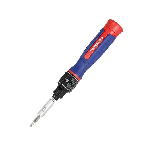 WORKPRO WP221070 9-IN-1 Profesyonel CR-V Cırcırlı Manyetik Hassas Tornavida Seti . ürün görseli