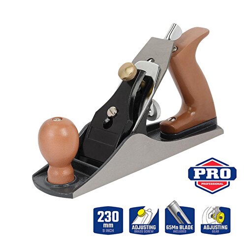 WORKPRO WP252001 230MM Ahşap Saplı Profesyonel Marangoz Ahşap Rendesi. ürün görseli