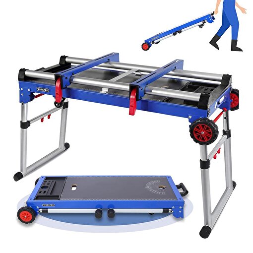 WORKPRO WP289020 150Kg 4’ü 1 Arada Tekerlekli Çok Amaçlı Profesyonel Çalışma Tezgâhı. ürün görseli