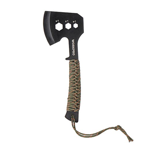 WORKPRO WP383002 250MM Çok Fonksiyonlu Kamp Baltası + Magnezyum Ateşleyici. ürün görseli