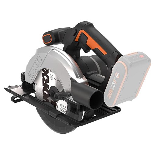 WORX WX526.9 20Volt 165mm Profesyonel Şarjlı Daire Testere (Akü Dahil Değildir). ürün görseli