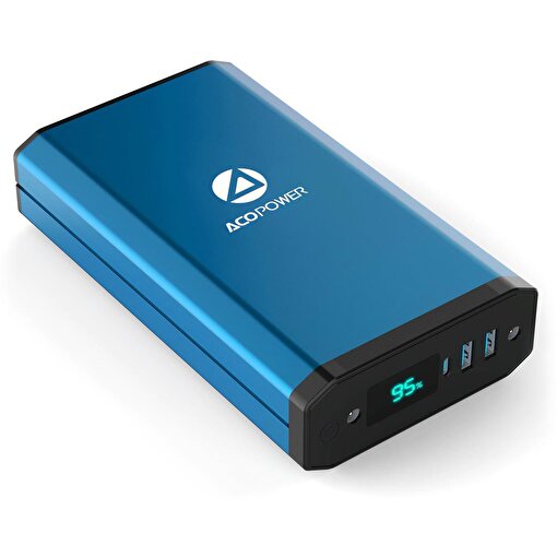 Acopower X230 14.8Volt 13Amper Li-ion Yedek Buzdolabı Aküsü + Powerbank + LED Lamba. ürün görseli