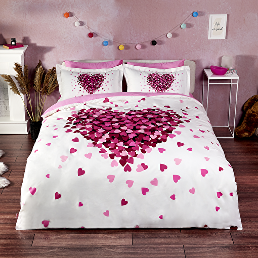 Picture of Hobby Juana Lila - Poplin Double Duvet Cover Set