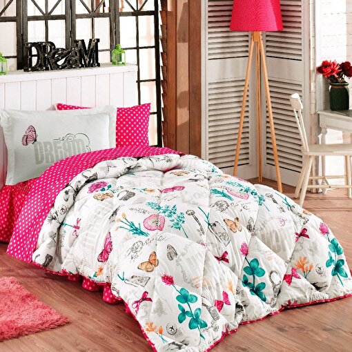 Picture of Hobby Rossella Fuchsia - Poplin Single Sleeping Set