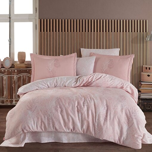 Picture of Hobby Fiona Pudra - Double Satin Duvet Cover Set