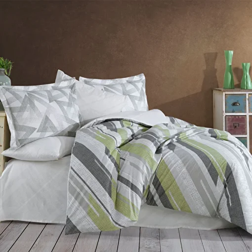 Picture of Hobby Stark Green - Ranforce Double Duvet Cover Set