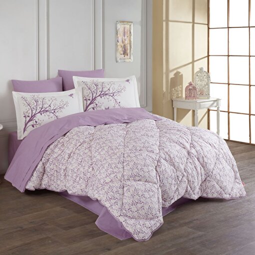 Picture of Hobby Arianna Plum - Poplin Double Sleeping Set