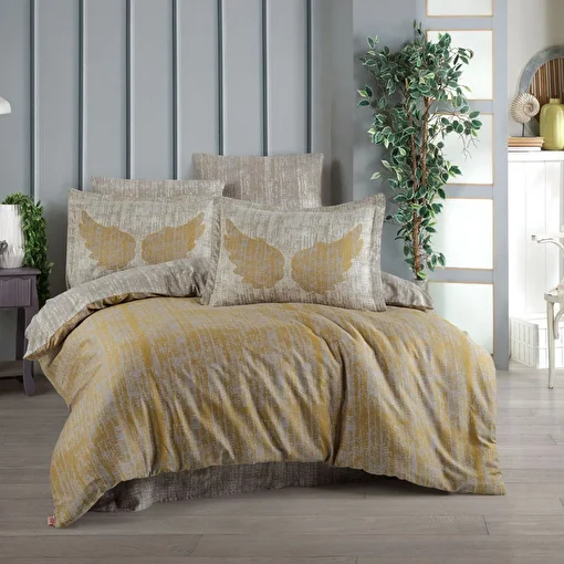 Picture of Hobby Lydia Gold - Double Satin Duvet Cover Set