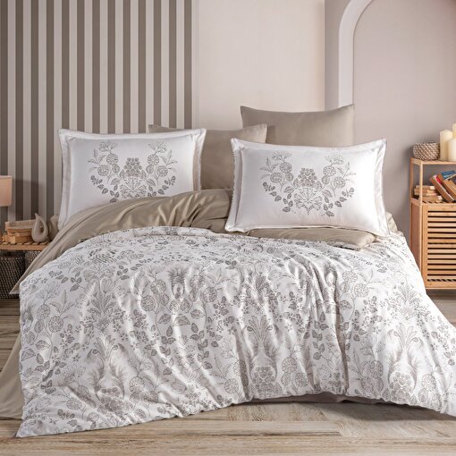 Hobby Tiago Toprak - Çift Kişilik Saten Nevresim Takımı. ürün görseli