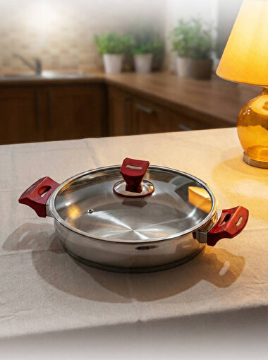 Hascevher Yaprak 26 cm Karnıyarık Tencere. ürün görseli