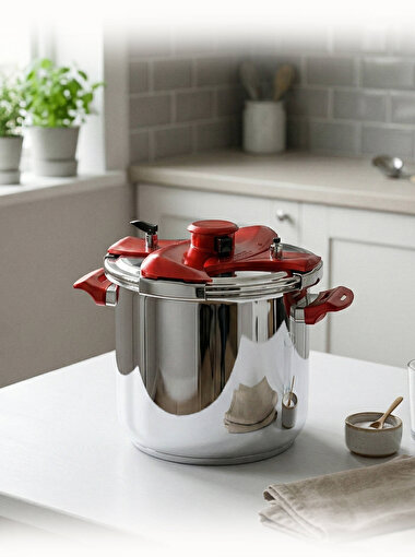 Hascevher Galaxy 7,0 lt Matik Düdüklü Tencere. ürün görseli