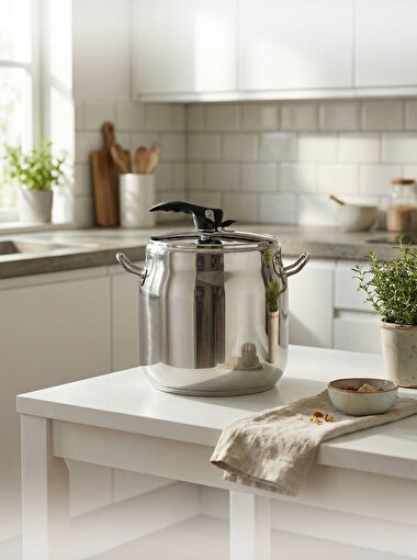 Home Perfect Gastro 20,0 lt Düz Düdüklü Tencere. ürün görseli