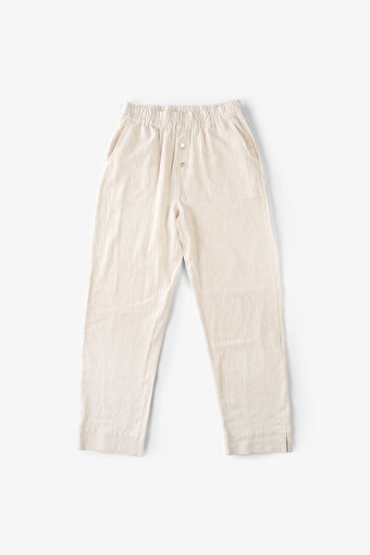 JOJOMIA Urika Erkek Çizgili Pantolon Natural - NATURAL. ürün görseli