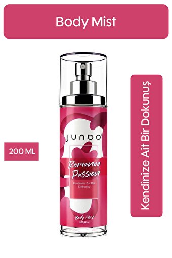 Vanilya Ve Meyveli Çiçekler Body Mist Romance & Passion 200 ml. ürün görseli