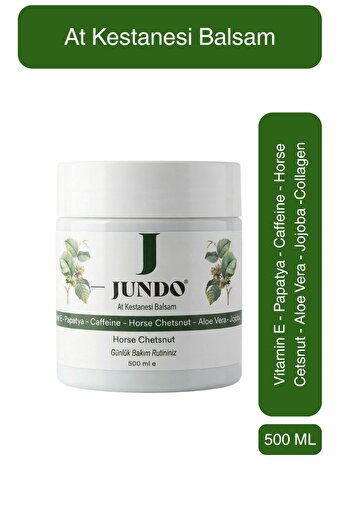 At Kestanesi Balsam Kremi 500 ml — At Kestanesi, Kafein, Jojoba, Kolajen, Papatya & Aloe Vera. ürün görseli
