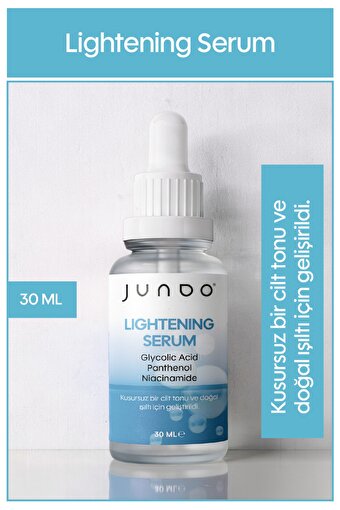 Glycolic Acid Panthenol Niacinamide İçeren Lightening Serum 30 ml. ürün görseli