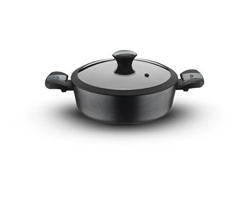 Picture of Diamond 26 cm Yanmaz Yapışmaz Basık Tencere