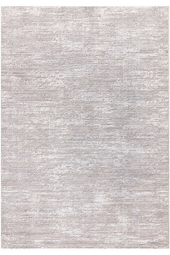 Picture of Koza Carpet Koza Carpet Koza Hayad Kilyos Cream Gray Acrylic Carpet Living Room Sitting Room Bedroom Corridor Machine Made Carpet 45563A 80 x 150