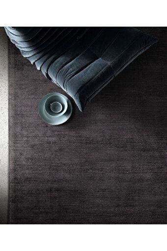 Picture of Koza Carpet Koza Premium Livas Black Carpet Living Room Sitting Room Bedroom Corridor Machine Carpet 99106 100 x 200