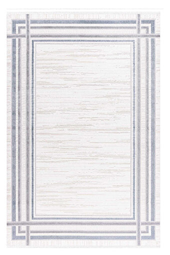 Picture of Koza Carpet Versailles Blue Carpet Rug Living Room Sitting Room Bedroom Hallway Machine Carpet 51411 200 x 290