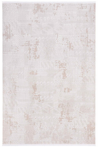 Picture of Koza Halı Koza Hayad Aris Beige Carpet Living Room Bedroom Corridor Machine Carpet 46158A 160 x 230