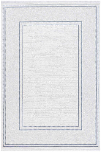 Picture of Koza Carpet Koza Premium Intenso Blue Carpet Living Room Sitting Room Bedroom Hallway Machine Carpet 31197E 160 x 230