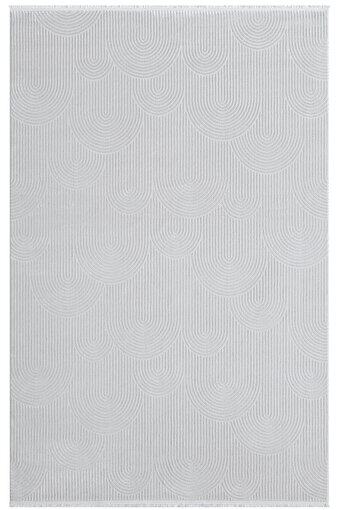 Picture of Koza Carpet Koza Premium Lara Gray Carpet A0336B Living Room Sitting Room Bedroom Corridor Machine Carpet 160 x 230