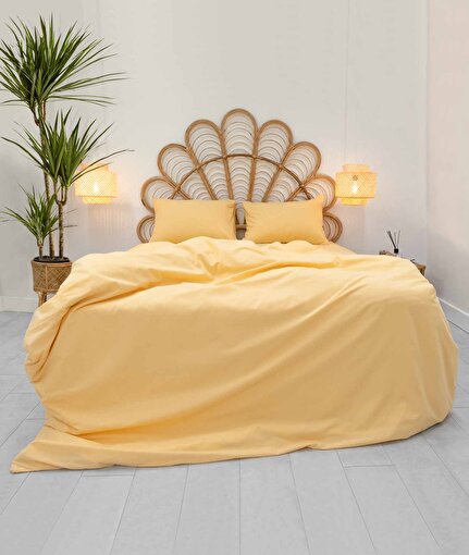 Picture of Koza Home Pacifico Duvet Cover Set Cotton Amber Single 160x220 9544A Single