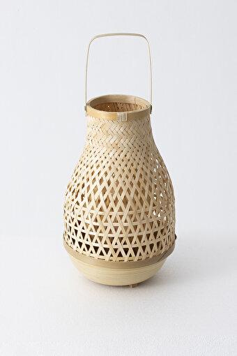 Picture of Koza Home Meander Bamboo Table Lamp 23x37 cm 4588 23x37
