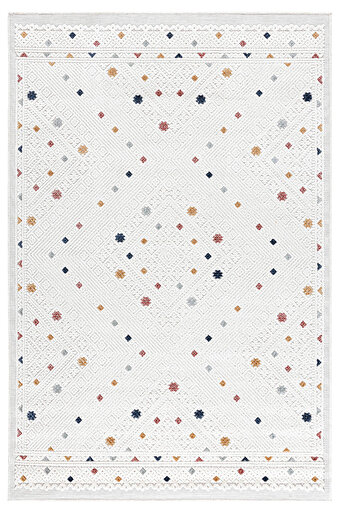 Koza Halı Sand Krem Multi Kolay Temizlenebilir Halı Kilim Oturma Odası Yatak Odası Koridor Makine Halısı 65548A 100 x 300. ürün görseli