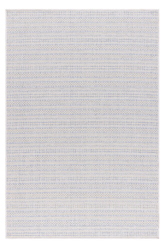 Koza Halı Vivaldi Mavi Bej Halı Kilim Salon Oturma Odası Yolluk Yatak Odası Koridor Halısı A0053C 77 x 300. ürün görseli