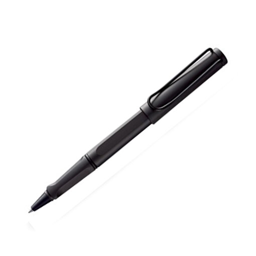 LAMY SAFARI ROLLER KALEM METAL KLIPS MAT SIYAH. ürün görseli