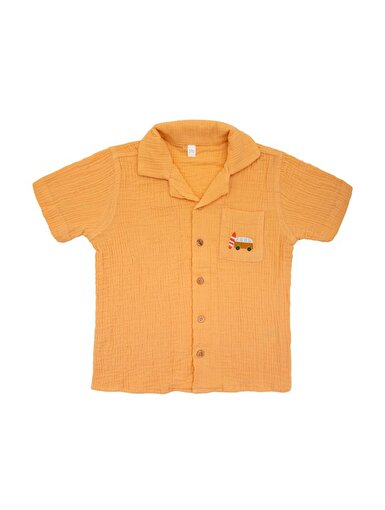 Miela Kids Karavan Nakışlı Müslin Resort Gömlek 1-2 Yaş. ürün görseli