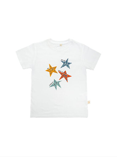 Miela Kids Stars Printed T-shirt 1-2 Y resmi
