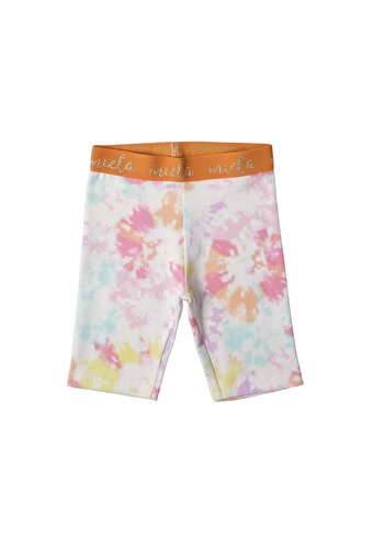 Miela Kids Tie Dye Biker Tayt 2-3 Yaş resmi