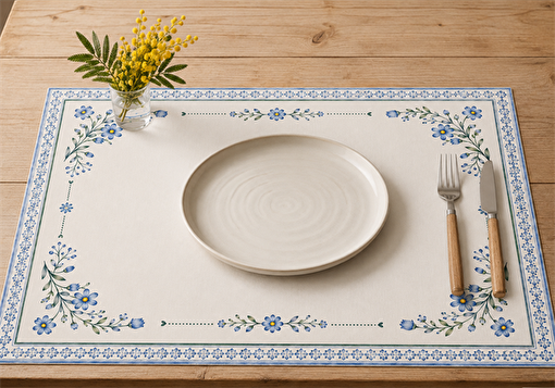 Picture of Markaev Cottage Bloom 6-Piece Placemat Set