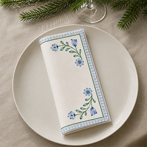 Picture of Markaev Cottage Bloom 6-Piece Napkin Set