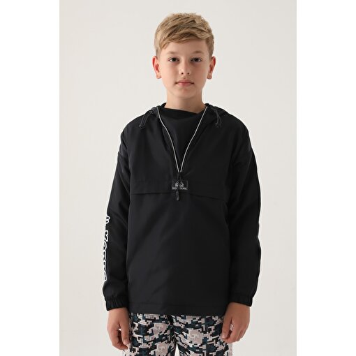 Kappa Eşofman Üst-Sweatshirt,SİYAH,9-10. ürün görseli