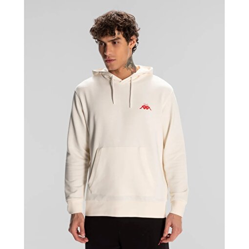 Kappa AUTHENTIC SPACE JUMP HOODIE,WHITE,L. ürün görseli