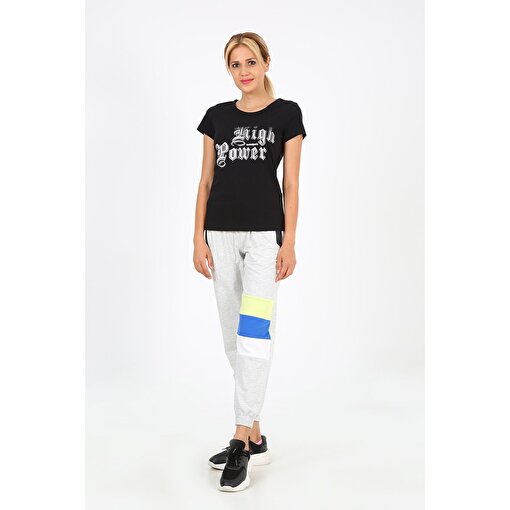 MoonSports Xena Kadın T shirt,SİYAH,L. ürün görseli