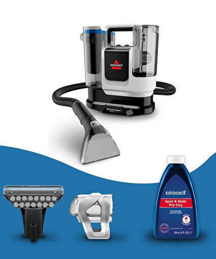 Bissell Spotclean Proheat Advanced Koltuk Yıkama ve Leke Çıkarma Makinesi resmi